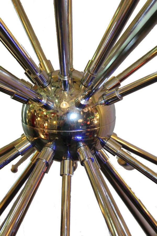 Lampara techo Sputnik metal 32 luces medida