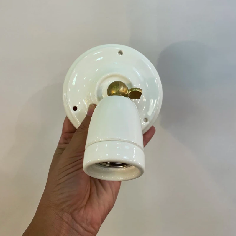 Aplique Lur Ceramico Blanco frontal