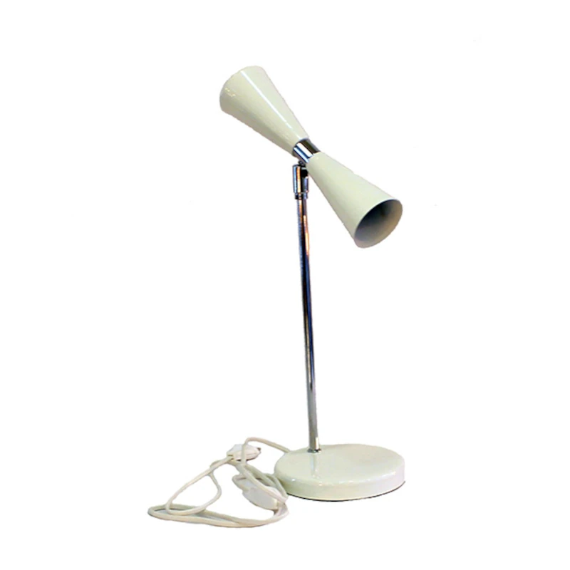 Lampara-mesa-Cono-Blanco Lampara de mesa Cono Blanco