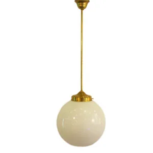 Lampara techo Bola Latón Opal