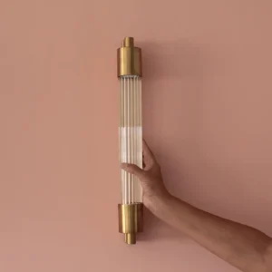 aplique pared tubo vertical