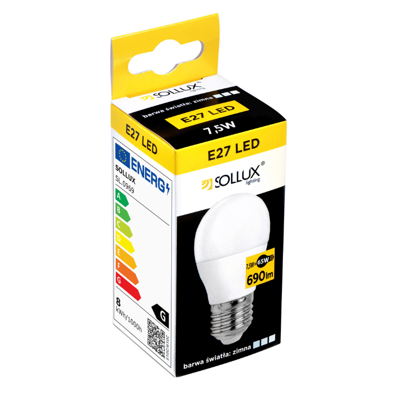 bombilla led e27 4000k 690lm