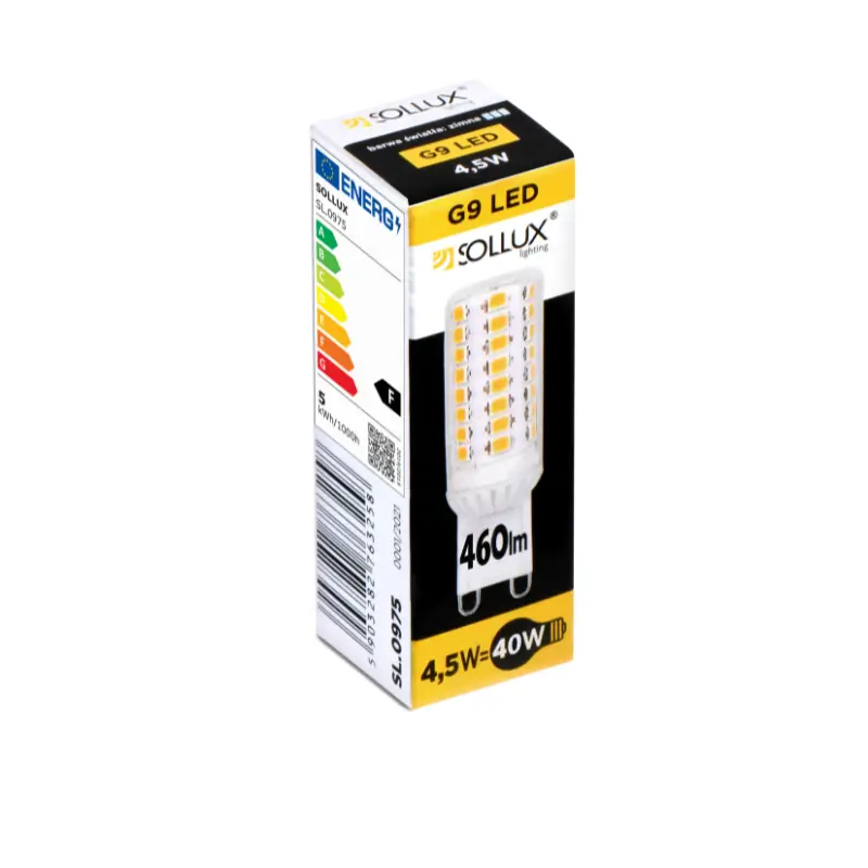 bombilla led g9 4000k 460lm
