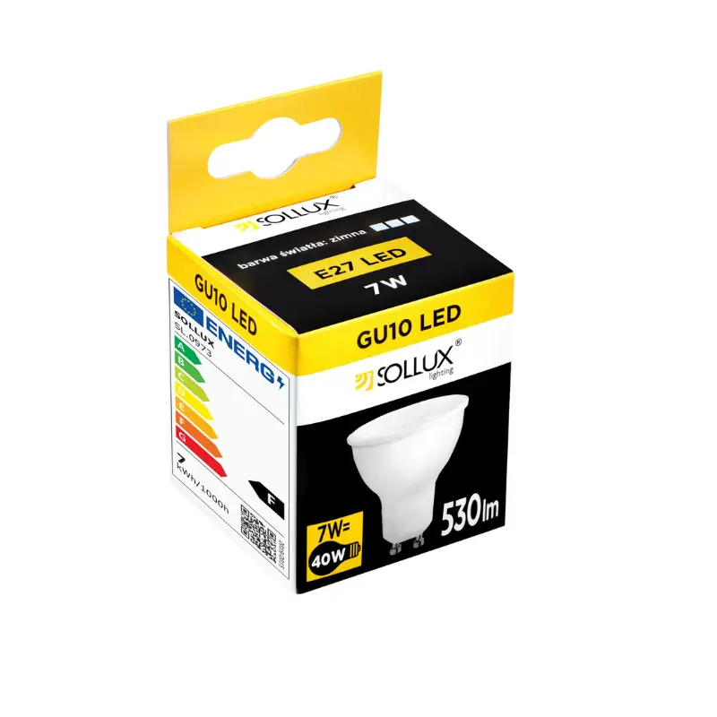 bombilla led gu10 4000k 530lm