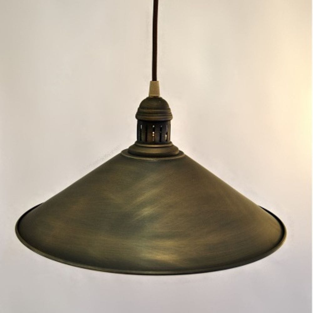 lampara-de-techo-cocina-laton-pantalla-conica lampara-de-techo-cocina-laton-pantalla-conica