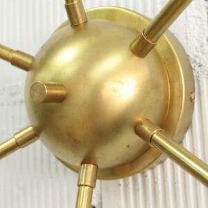 lampara-plafon-laton-vintage-sputnik-detalle-pieza-central