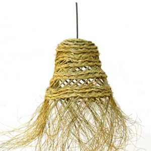 Lampara colgante de esparto Bohonal