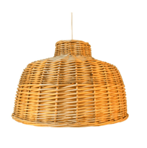 Lámpara colgante de mimbre Ibor