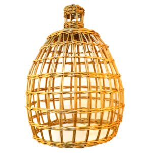 Lámpara colgante de mimbre Molino