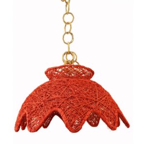 Lámpara colgante de sisal Tajo