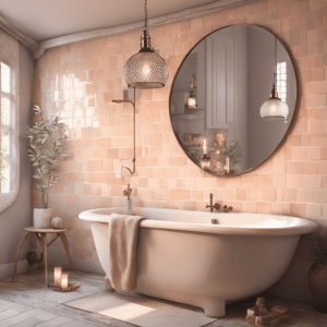lampara para baño