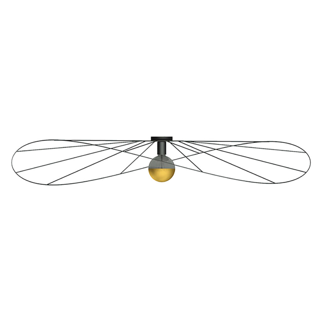 Sollux Lámpara de pared / Lámpara de techo ESKOLA 140 negra precio