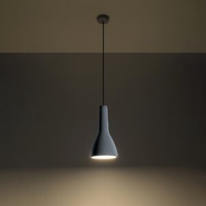 Lámpara colgante EMPOLI encendida