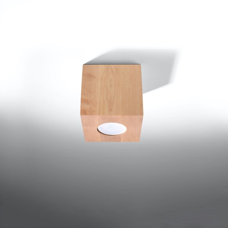 Lámpara de techo QUAD de madera natural precio