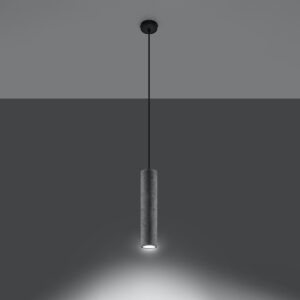 Lámpara colgante LUVO 1 encendida