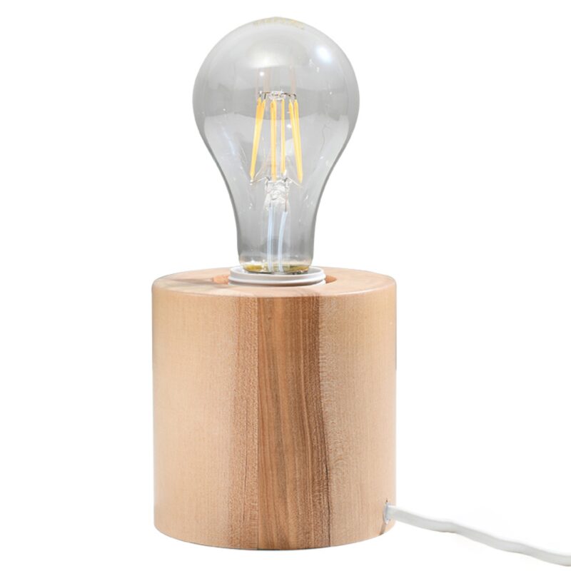 Lámpara de mesa de madera SALGADO