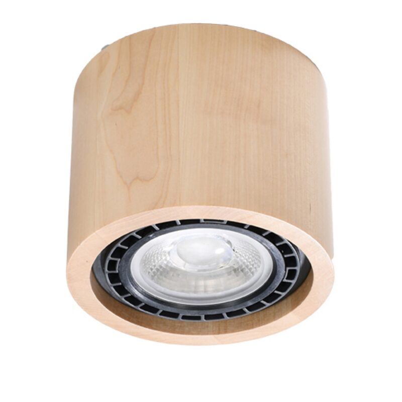 Plafón BASIC 1 de madera natural