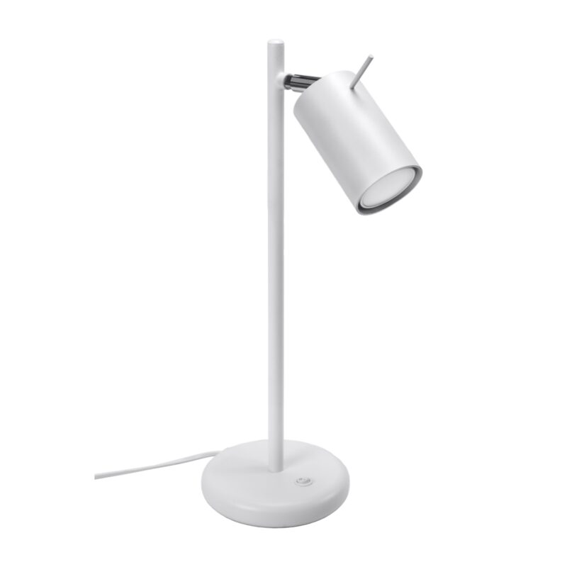 Lámpara de mesa RING blanca