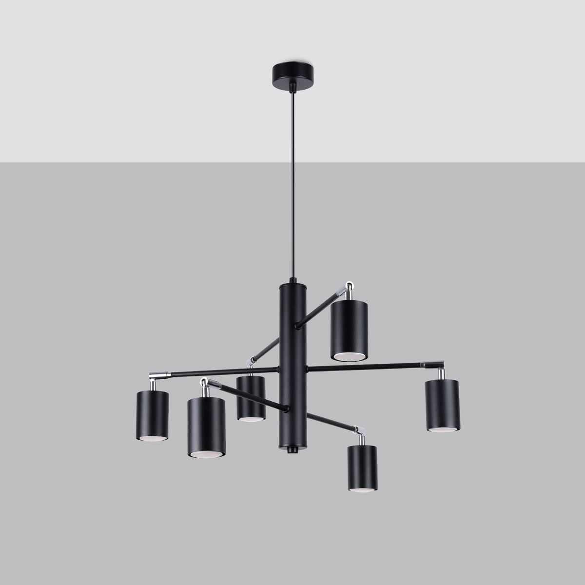 Candelabro LEMMI 6 negro precio Candelabro LEMMI 6 negro precio