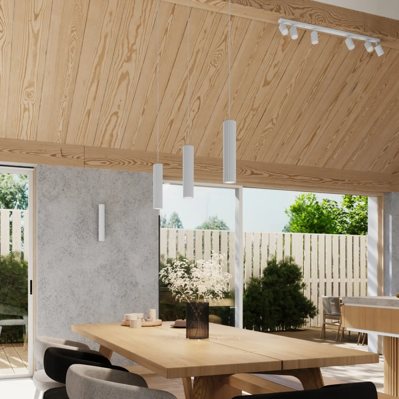 Aplique 2 luces Karbon ambiente Aplique 2 luces Karbon ambiente