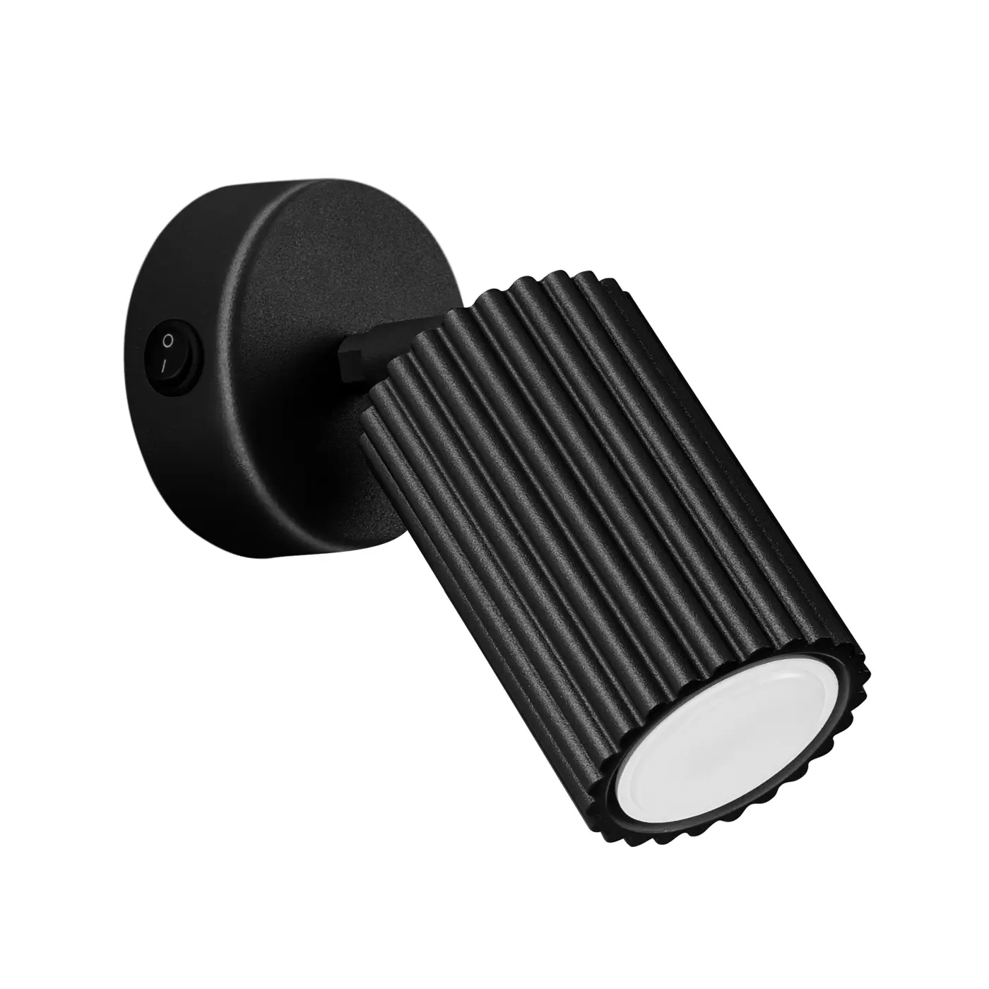 aplique de color negro con interruptor karbon aplique de color negro con interruptor karbon