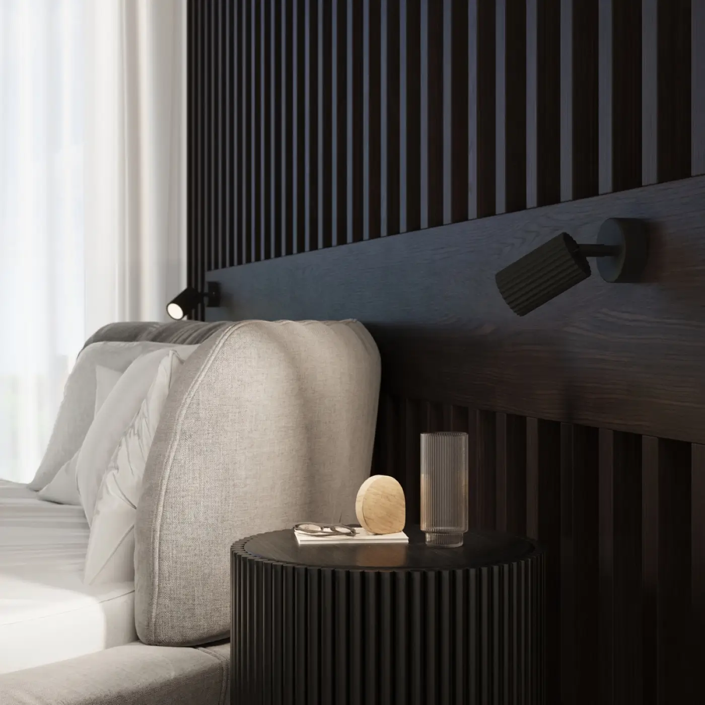 aplique para cabecero negro aplique para cabecero negro