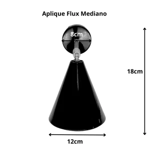 Medidas aplique Flux mediano frontal