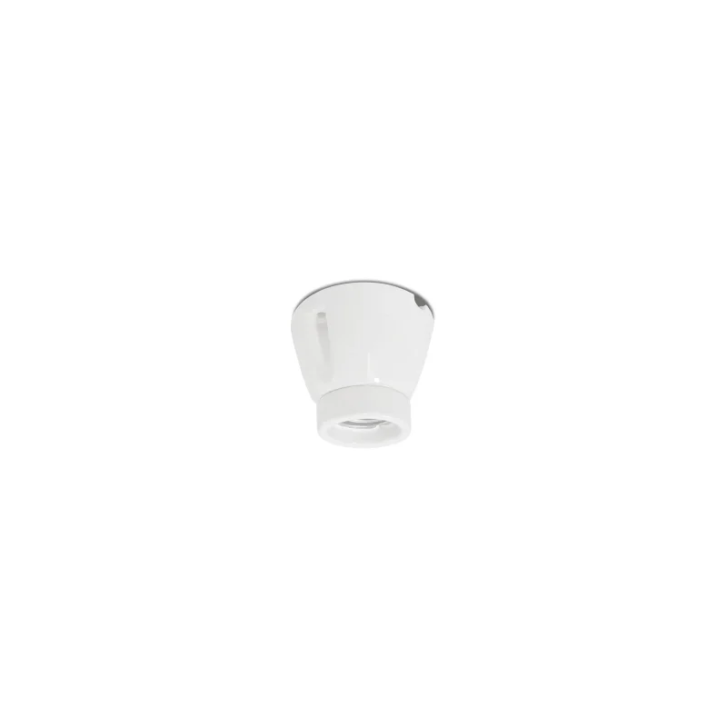APLIQUE CERAMICA TECHO PARED BLANCO SIMPLE RECTO
