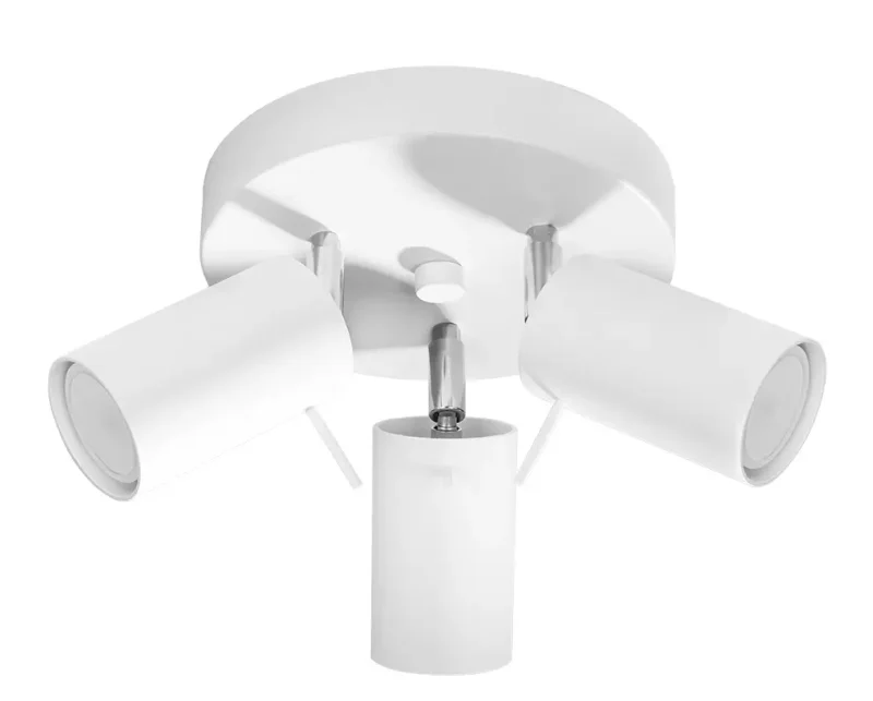 PLAFON 3 FOCOS BLANCO RING