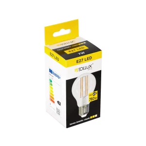 bombilla E27 transparente 760lm