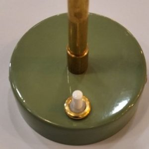 boton vintage en base de aplique