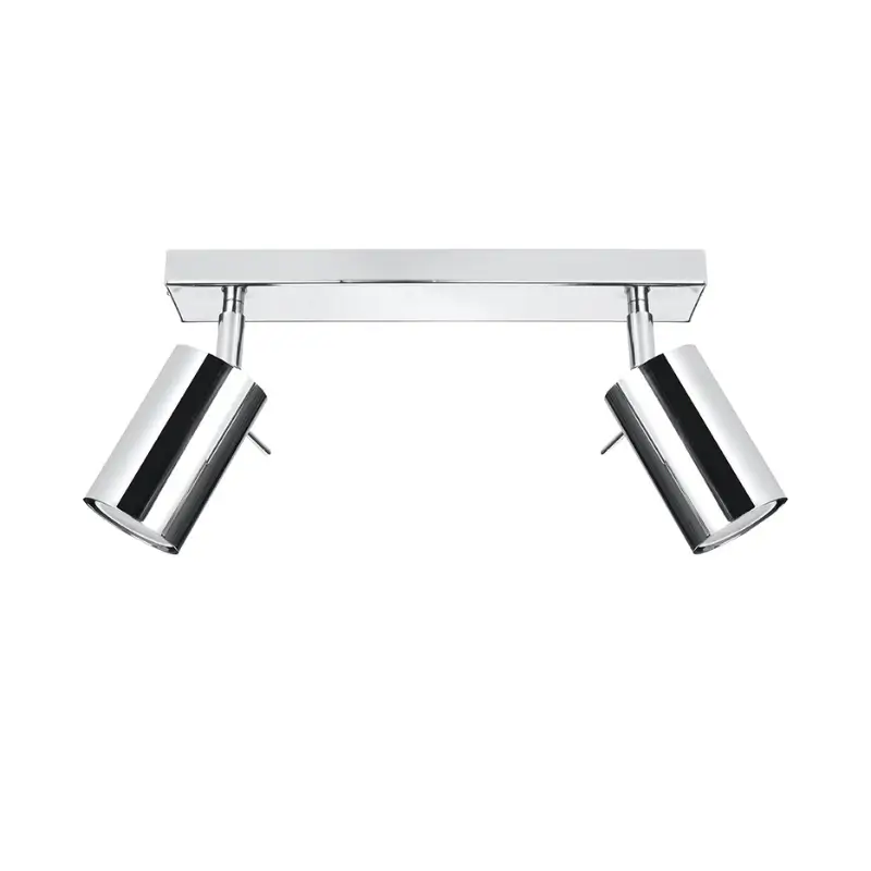 regleta 2 focos color cromo ring sollux regleta 2 focos color cromo ring sollux