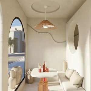 VENTILADOR AMBIENTE MARRON MISTRALIA