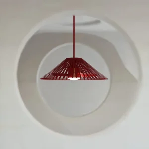 VENTILADOR ROJO AMBIENTE MISTRALIA