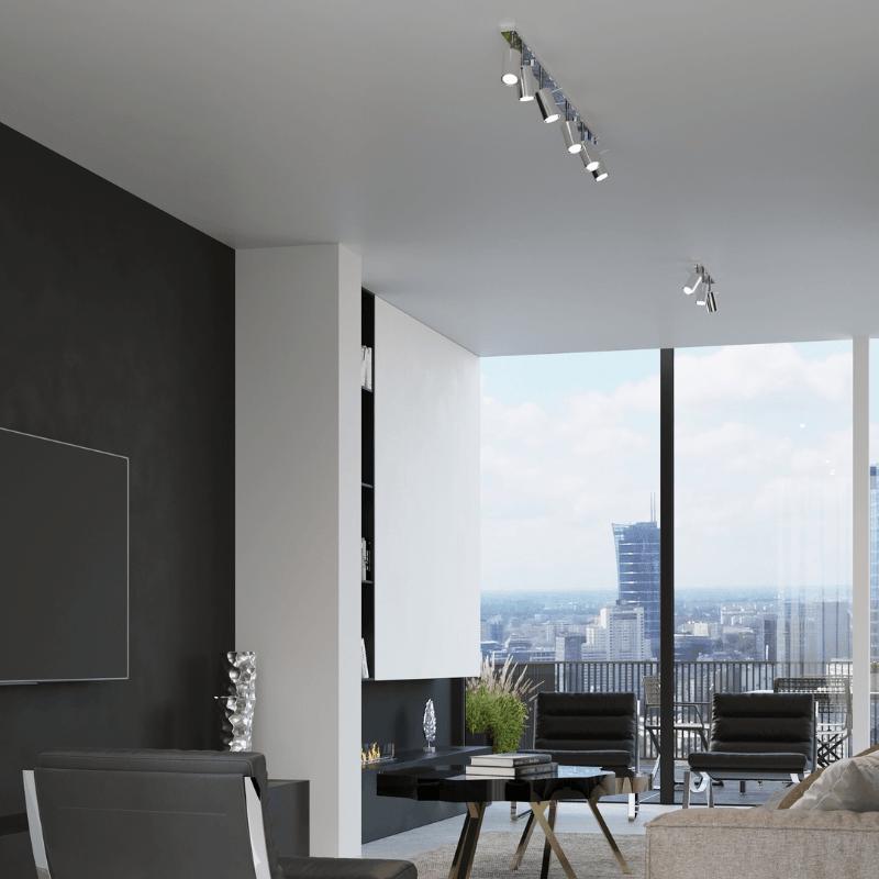 plafon de techo sollux ring 6 cromo plafon de techo sollux ring 6 cromo