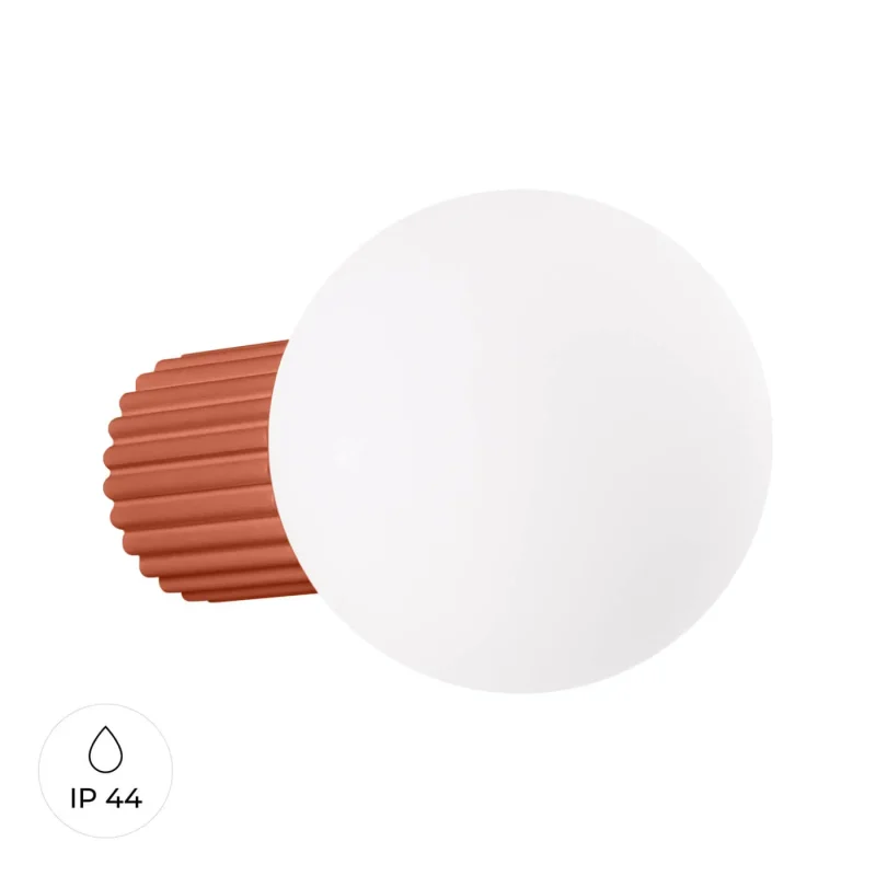 Aplique-HALO-rojo-ocre-IP44-sollux