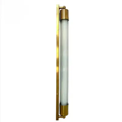 aplique pared vintage dorado tubo premium lamparas molonas