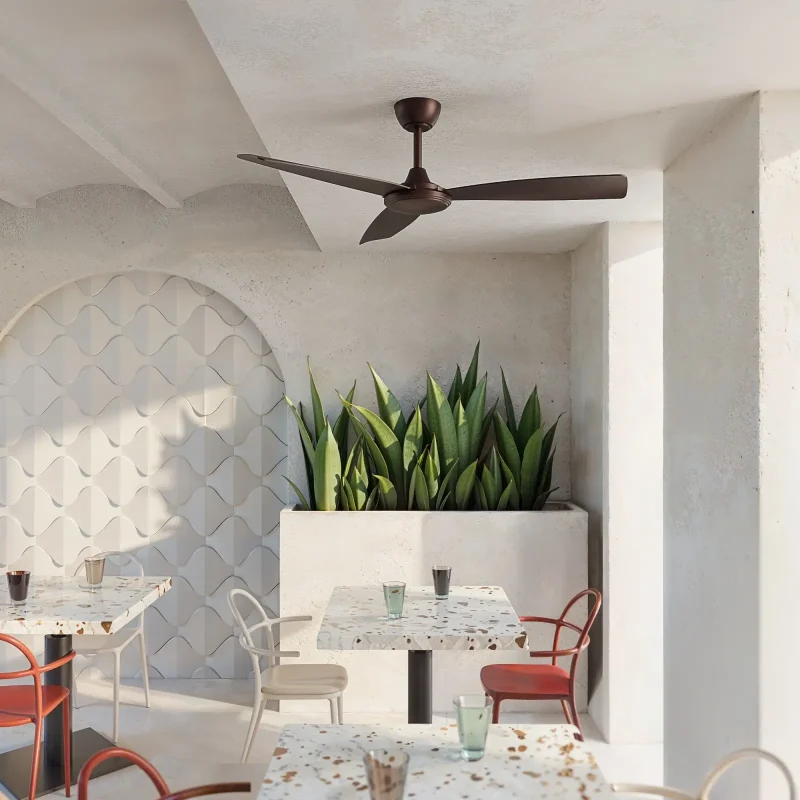 ventilador marron lia sulion instalado