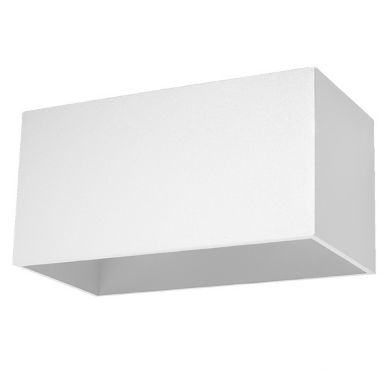 APLIQUE BLANCO RECTANGULAR QUAD MAXI