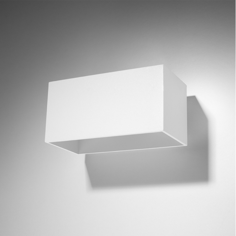 APLIQUE DE PARED BLANCO MINIMALISTA QUAD MAXI SOLLUX
