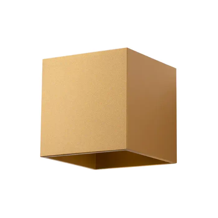 aplique cuadrado dorado Quad Sollux