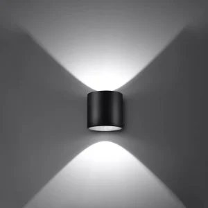 aplique-pasillos-orbis-1-negro-sollux