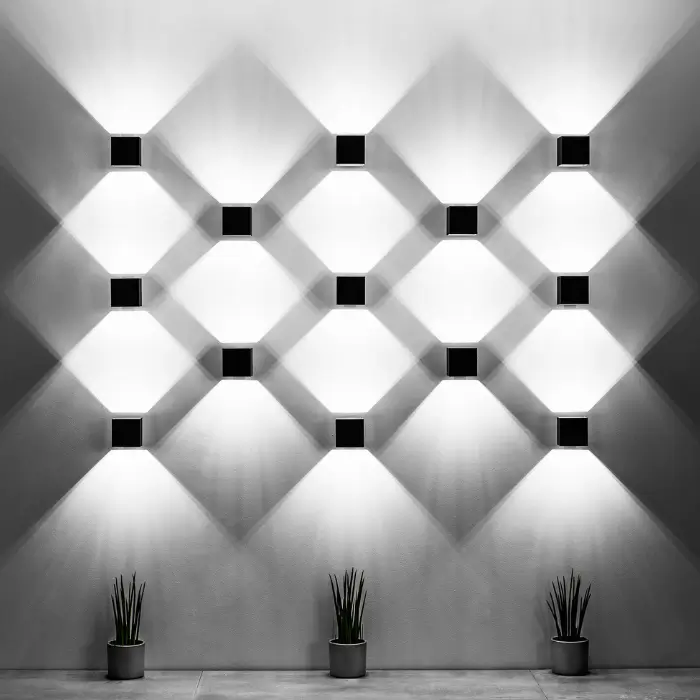 juego luces aplique pared gris sollux juego luces aplique pared gris sollux