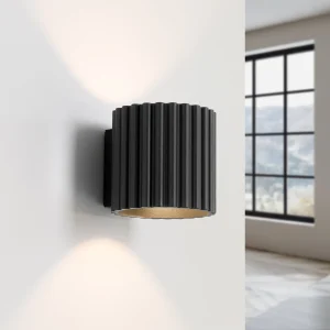 APLIQUE DE PARED AURA NEGRO 4