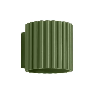 APLIQUE DE PARED AURA VERDE OLIVA 1