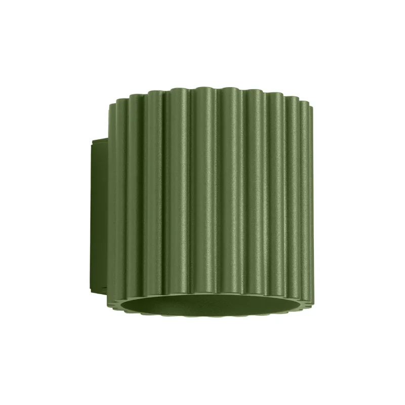 APLIQUE DE PARED AURA VERDE OLIVA 1