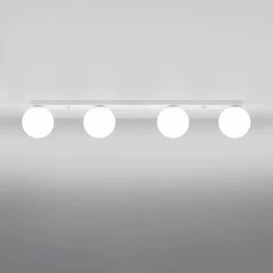 Lampara-de-techo-YOLI-4-blanca-encendida