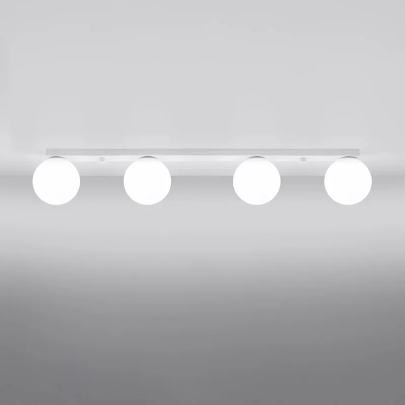 Lampara-de-techo-YOLI-4-blanca-encendida