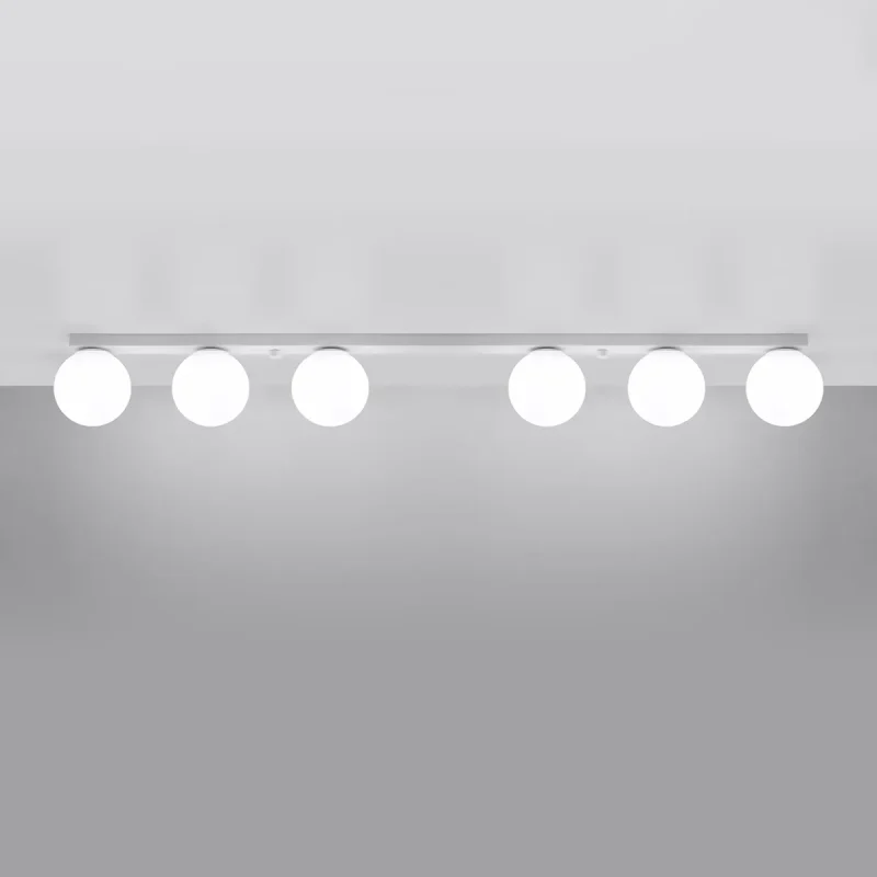 Lampara-de-techo-YOLI-6-blanca-encendida