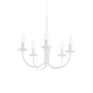 lampara-colgante-candelabro-5-luces-blanco-vela